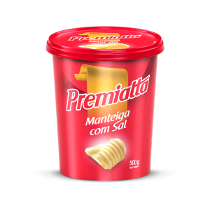Manteiga com sal pote 500g