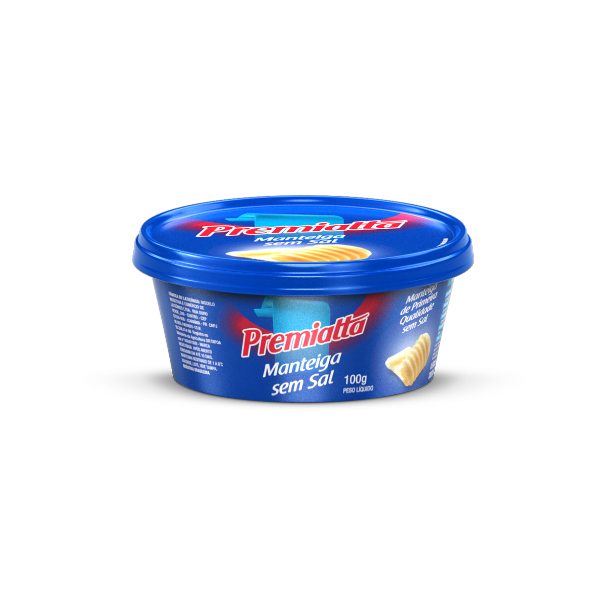 Manteiga sem sal pote 100g